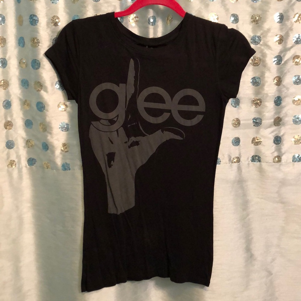 Vintage glee black T